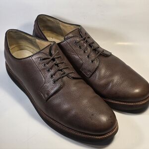 Samuel Hubbard Highlander Brown Leather Men's 13 Lace-Up Casual Shoes